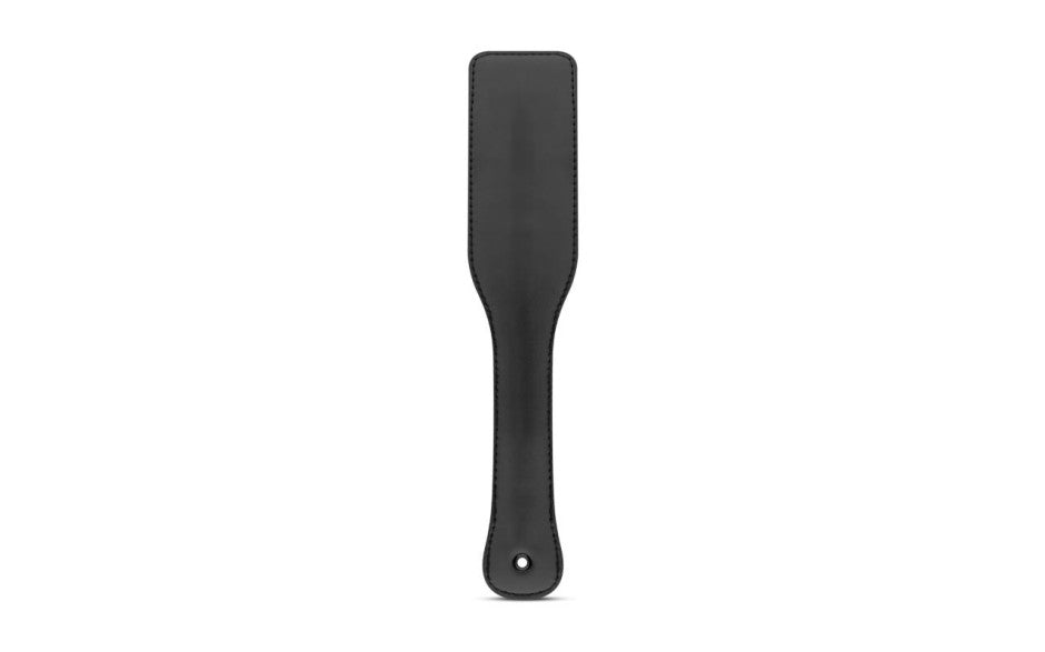 Faux Leather Paddle Black