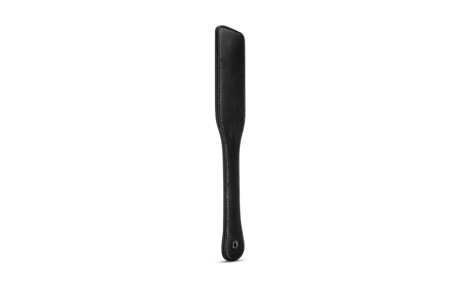 Faux Leather Paddle Black