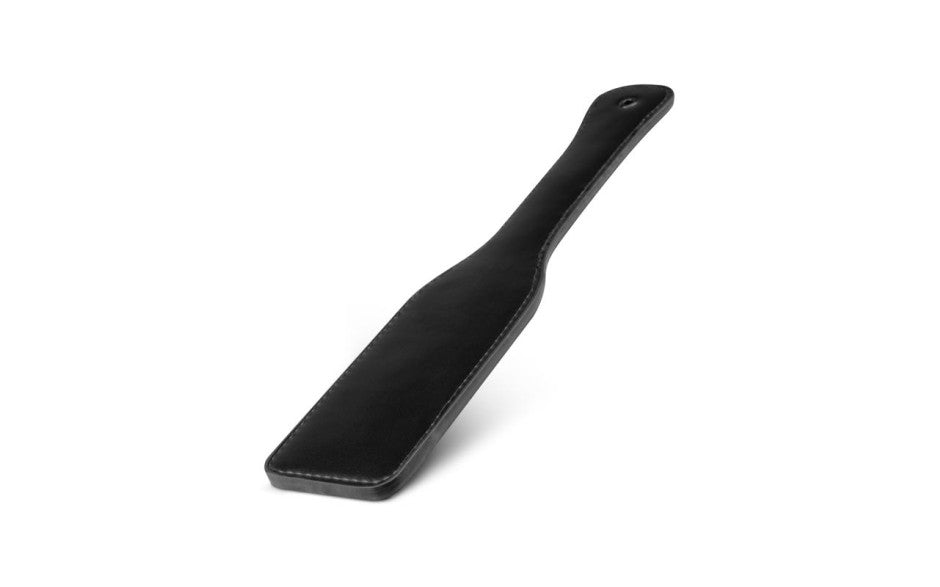 Faux Leather Paddle Black