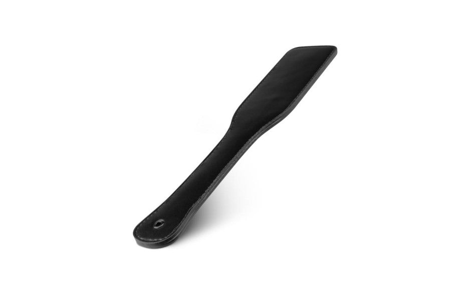 Faux Leather Paddle Black
