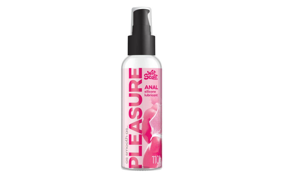 Wet Stuff Pleasure Anal Silicone Lubricant Pump Top 110g