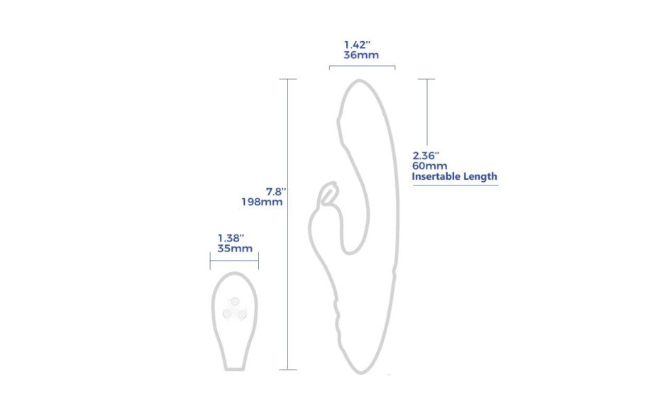 G-Rabbit Rotating G-Spot and Clitoral Vibrator