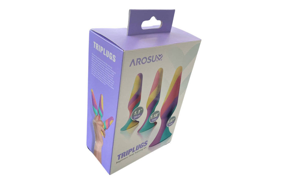 TriPlugs 3 Pc Silicone Anal Training Kit