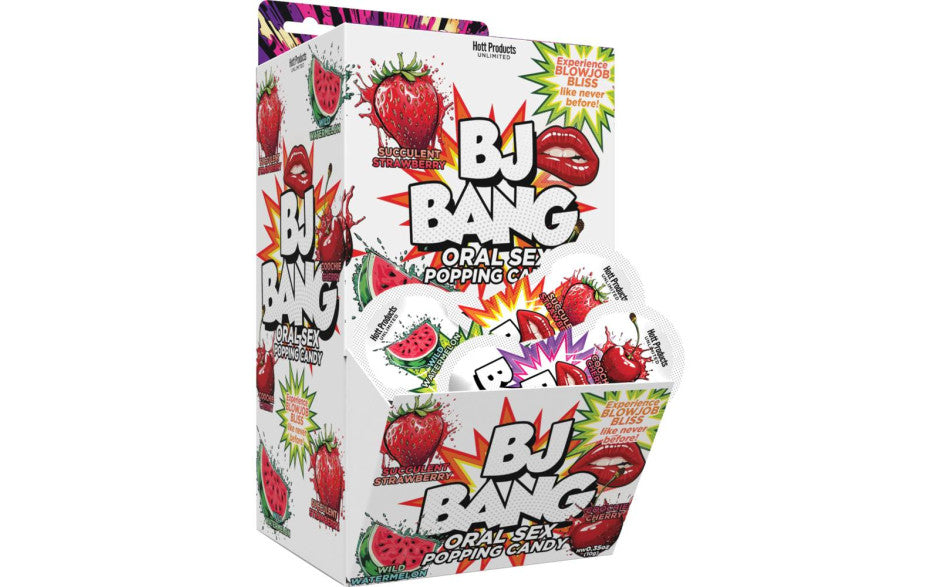 BJ Bang - Oral Sex Popping Candy 72 Pc Display