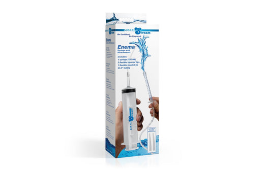 Enema Syringe With Attachments