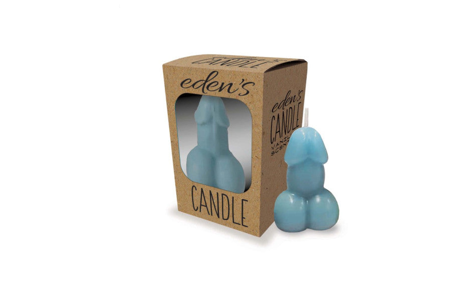 Eden’s Candle Vanilla Scented Penis POP Display of 12 Candles