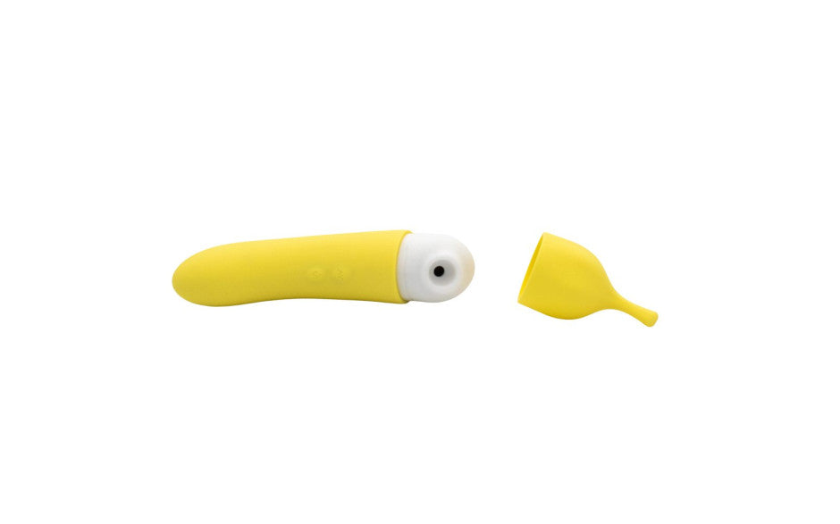 Banana Cream Air Pulse G-Spot Vibrator