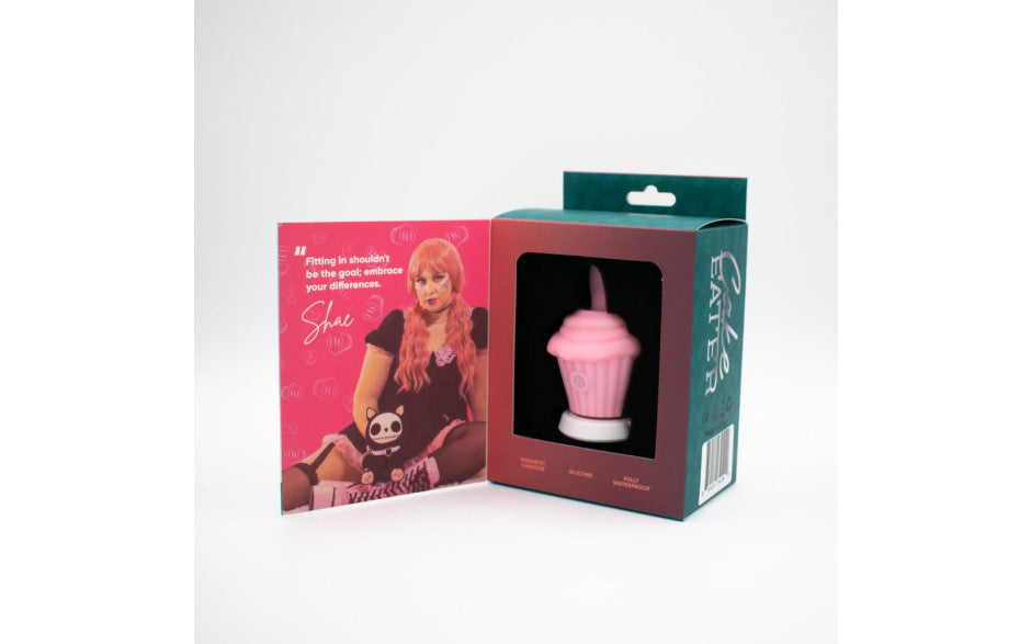 Cake Eater Clit Flicker Stimulator Pink