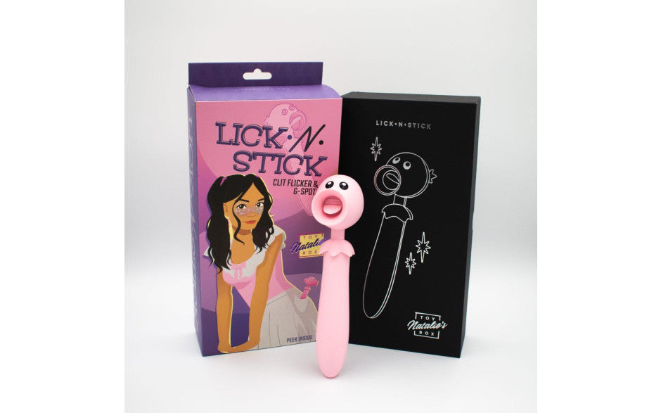 Lick N' Stick Clit Flicker G-Spot Vibrator