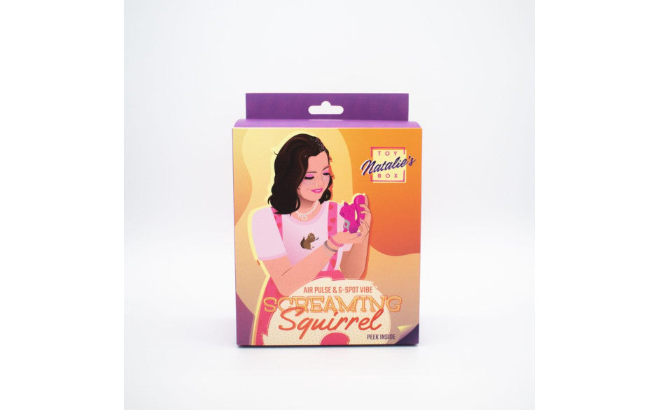 Screaming Squirrel Air Pulse & G-Spot Vibrator