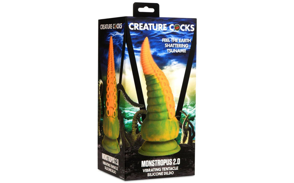 Monstropus 2.0 Vibrating Tentacle Silicone Dildo