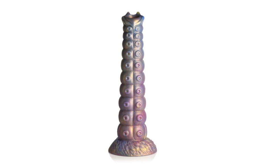 Deep Invader Tentacle Ovipositor Silicone Dildo with Eggs