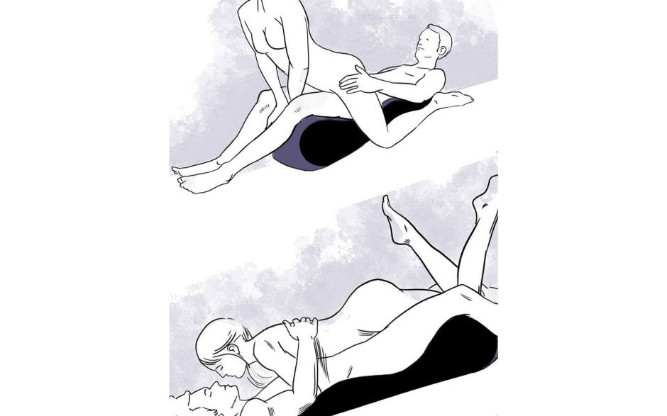 Large Inflatable Mini Sex Positioning Mattress