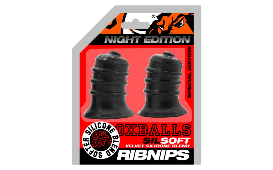 Ribnibs Curved Springy-Ribbed Nip Suckers Night