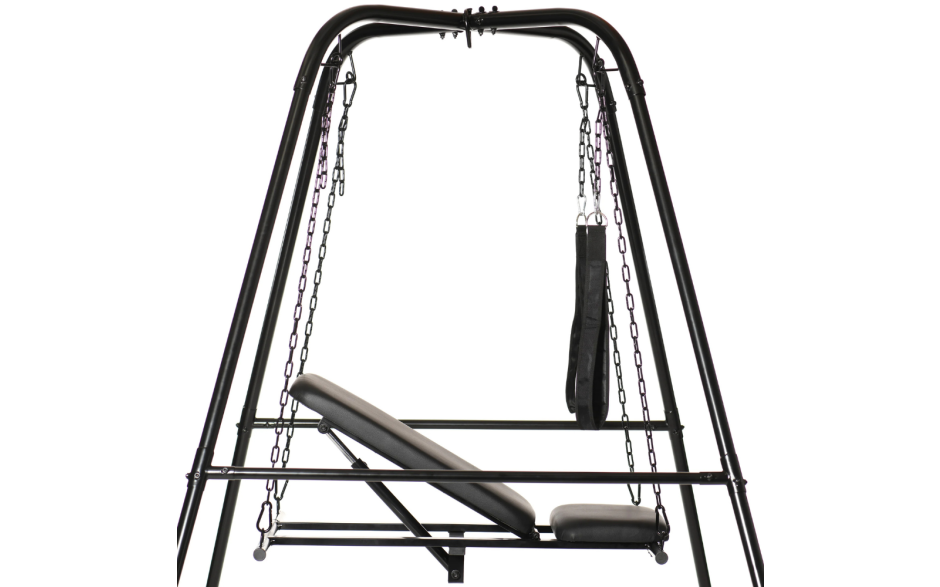 Throne Adjustable Sex Sling with Stand