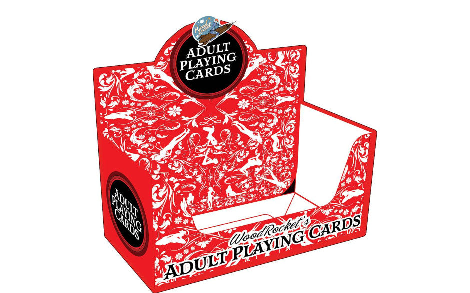 Erotic Playing Cards 12 Pack Display