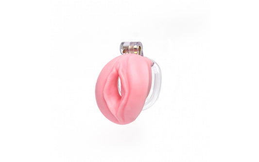Pussyfyer Pussification Pink Pussy Chastity Cage
