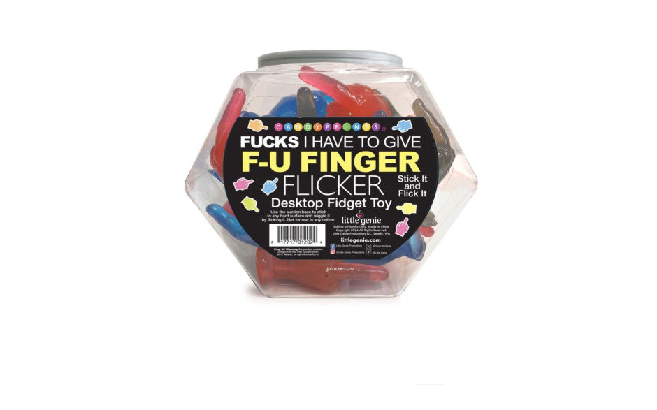 12 FY Finger Flickers 24 Pc Fish Bowl
