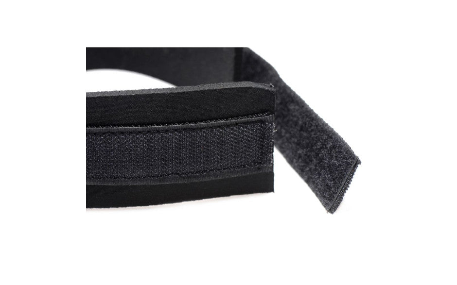 Neoprene Collar And Leash Set Black