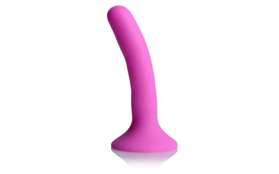 Pink Silicone Strap-On Dildo Small