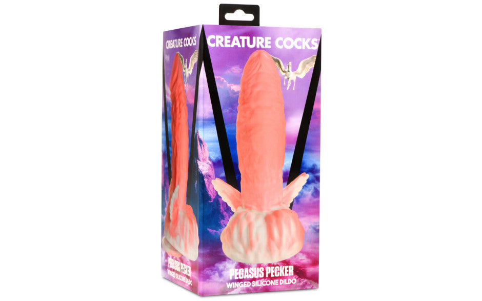 Pegasus Pecker Winged Silicone Dildo