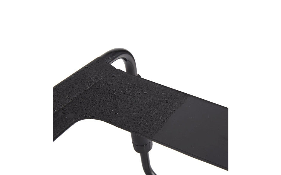 Sex Chair Adjustable Height Black TPU Seat