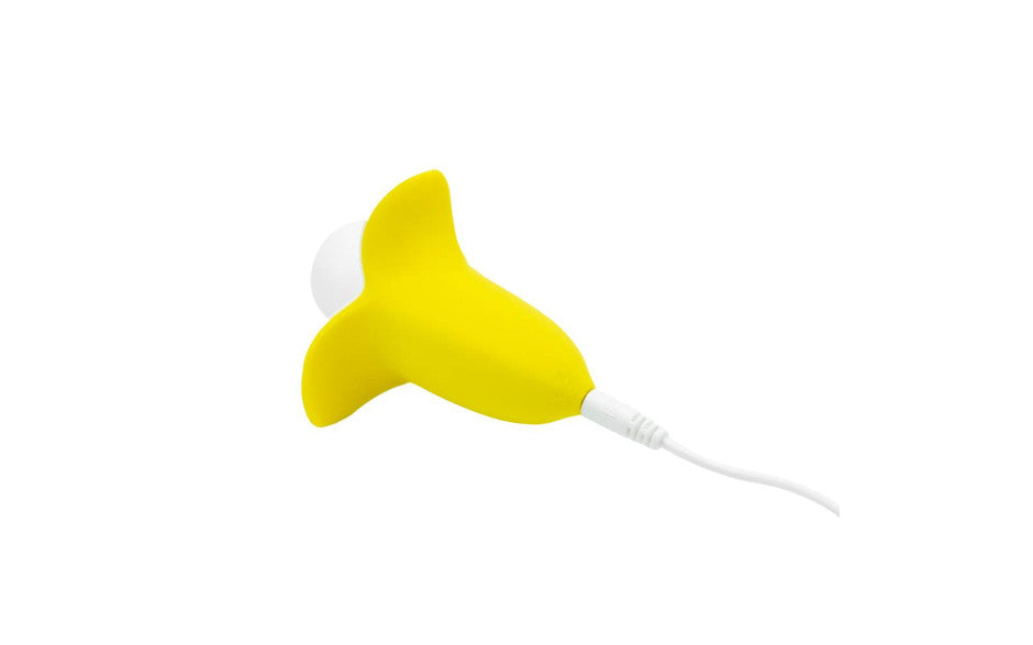 Banana Bliss 13cm Silicone Slimline Vibrator Massager