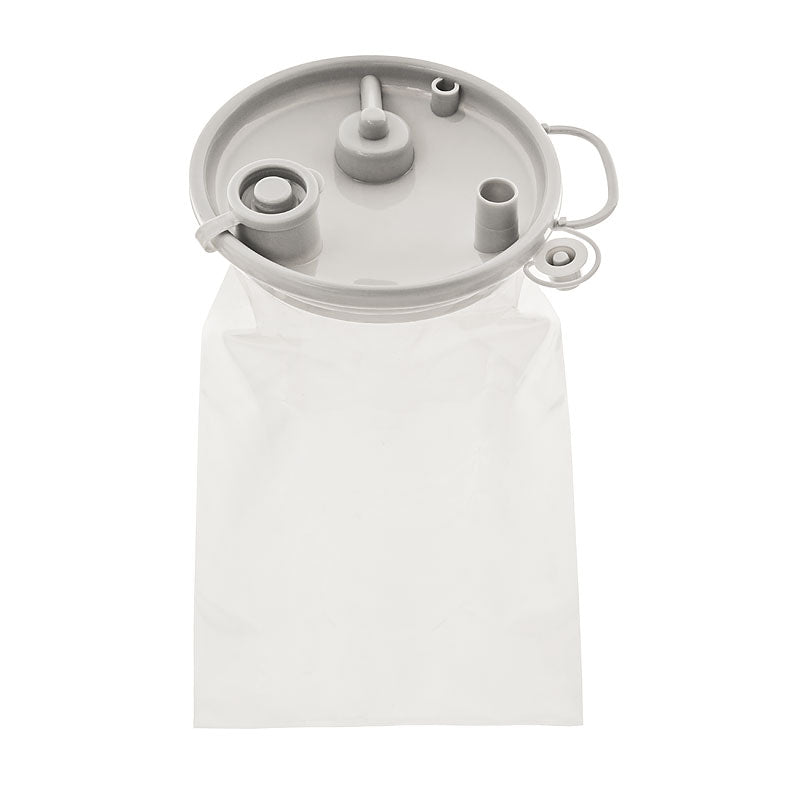 1L suction liners with filter and solidifying agent