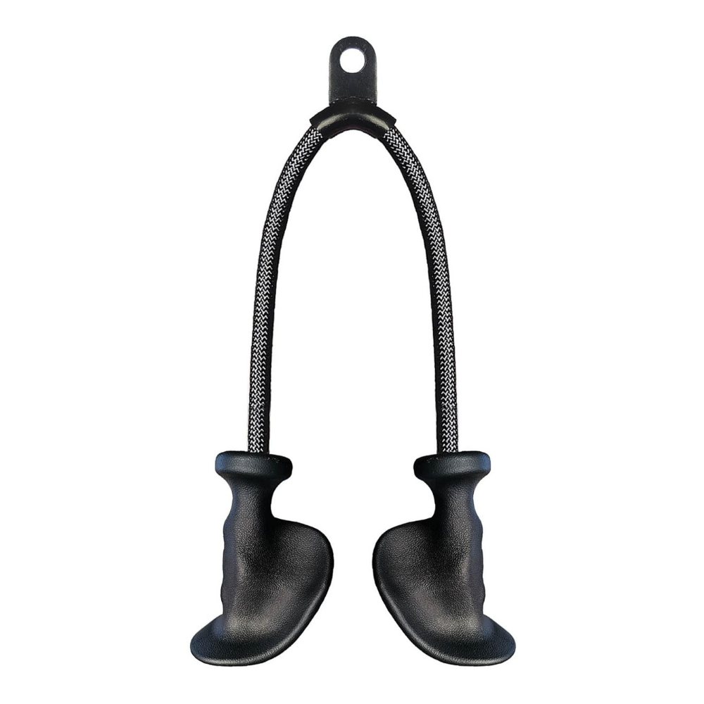 Anti-Slip Tricep Rope Cable Attachment for Gym Workouts & Pulldown Machines