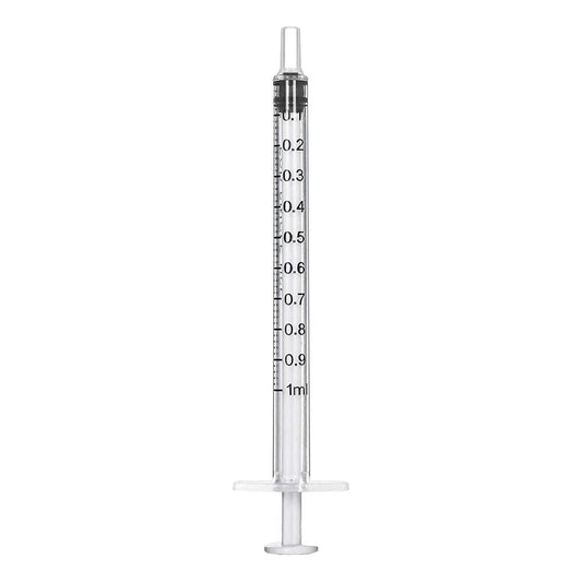 Luer Slip Syringes - Disposable Sterile Medical Supplies, Box of 100