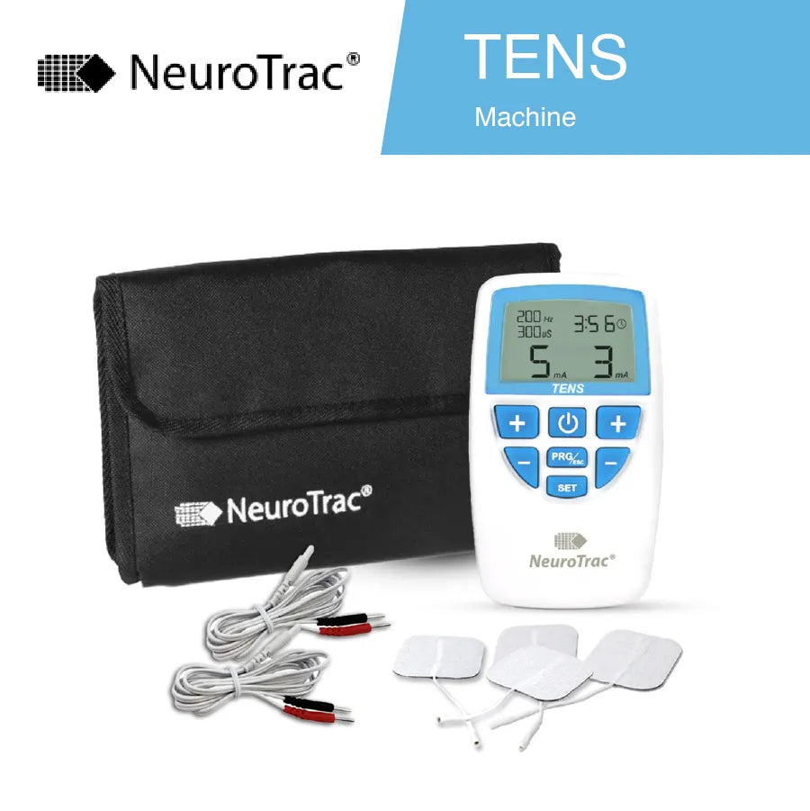 NeuroTrac Dual Channel TENS Machine – Pain Relief Device 11 Programs, Burst & Modulation Modes