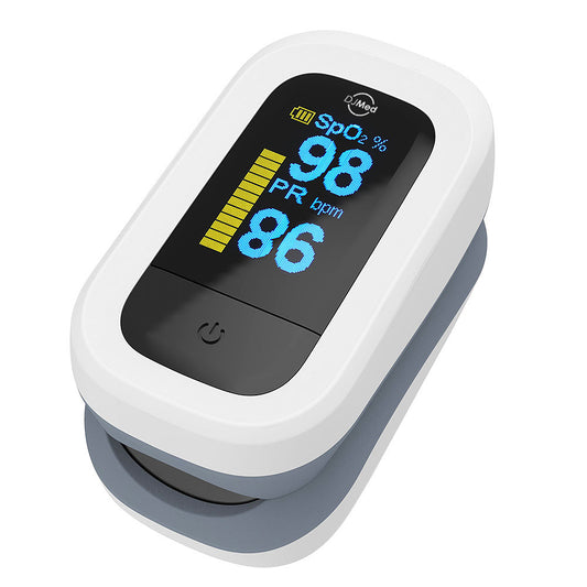Fingertip Pulse Oximeter - Fast, Clear OLED/LCD Readings