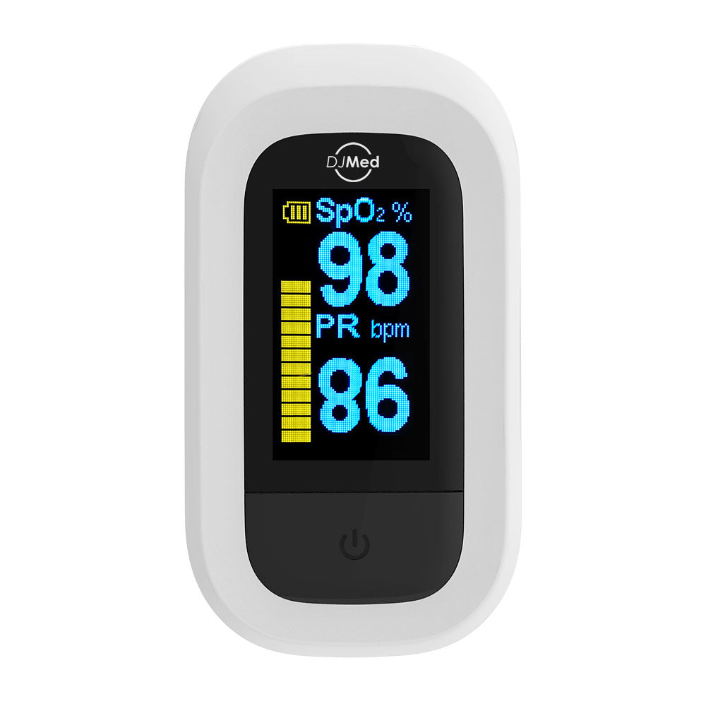 Fingertip Pulse Oximeter - Fast, Clear OLED/LCD Readings