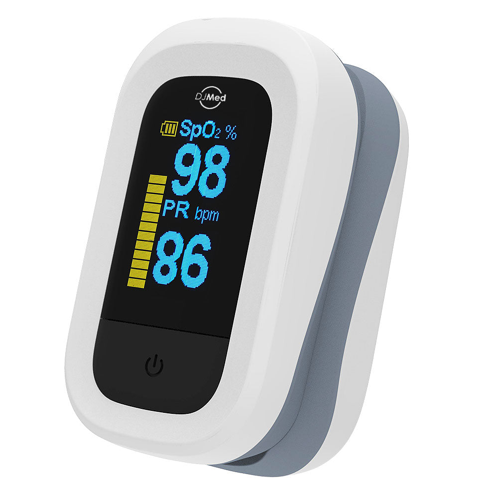 Fingertip Pulse Oximeter - Fast, Clear OLED/LCD Readings
