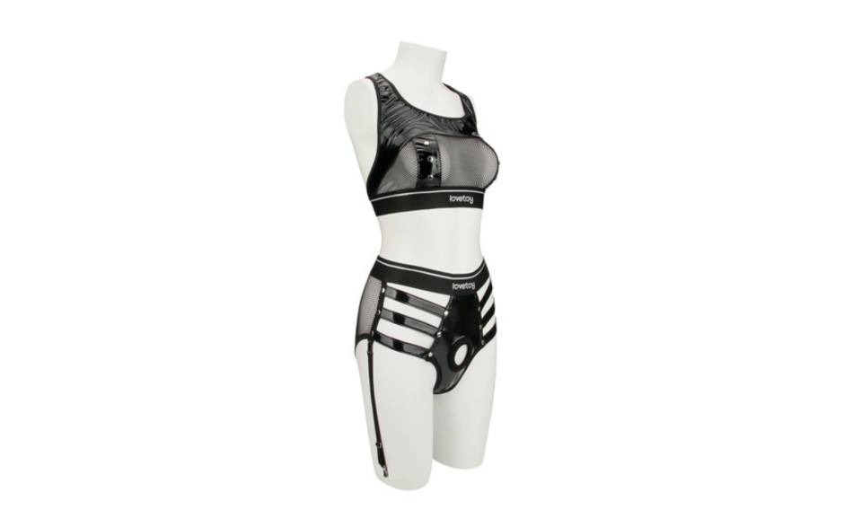 Rebellion Reign Iconic Harness Strap on Set XS/S