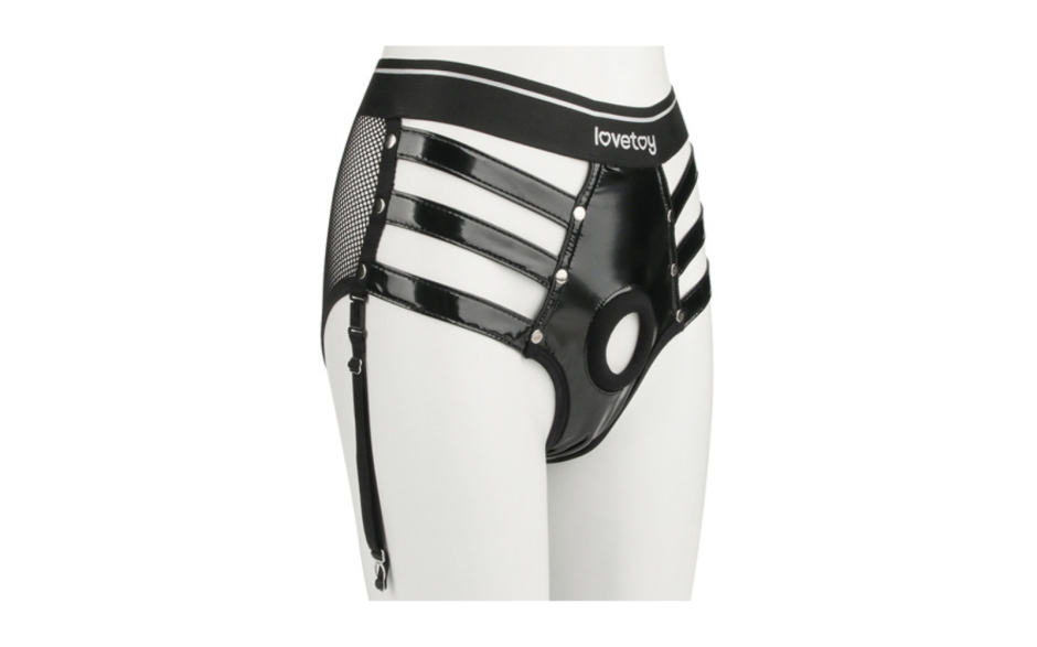 Rebellion Reign Iconic Harness Strap on Set M/L