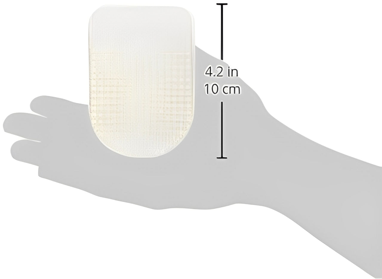 TuliGel Heel Fatigue Mats - Low Profile Shock Absorbing Heel Protection for Shoes
