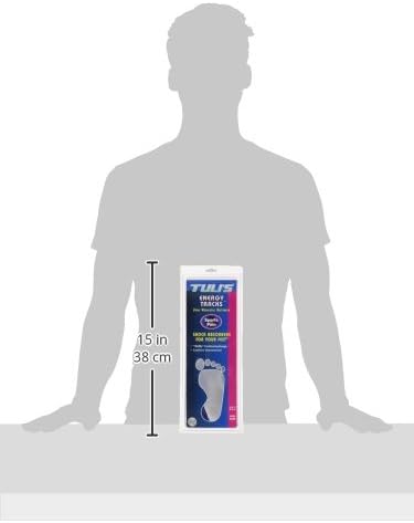 Tuli's Energy Tracks - Shock Absorbing Insoles for All-Day Comfort