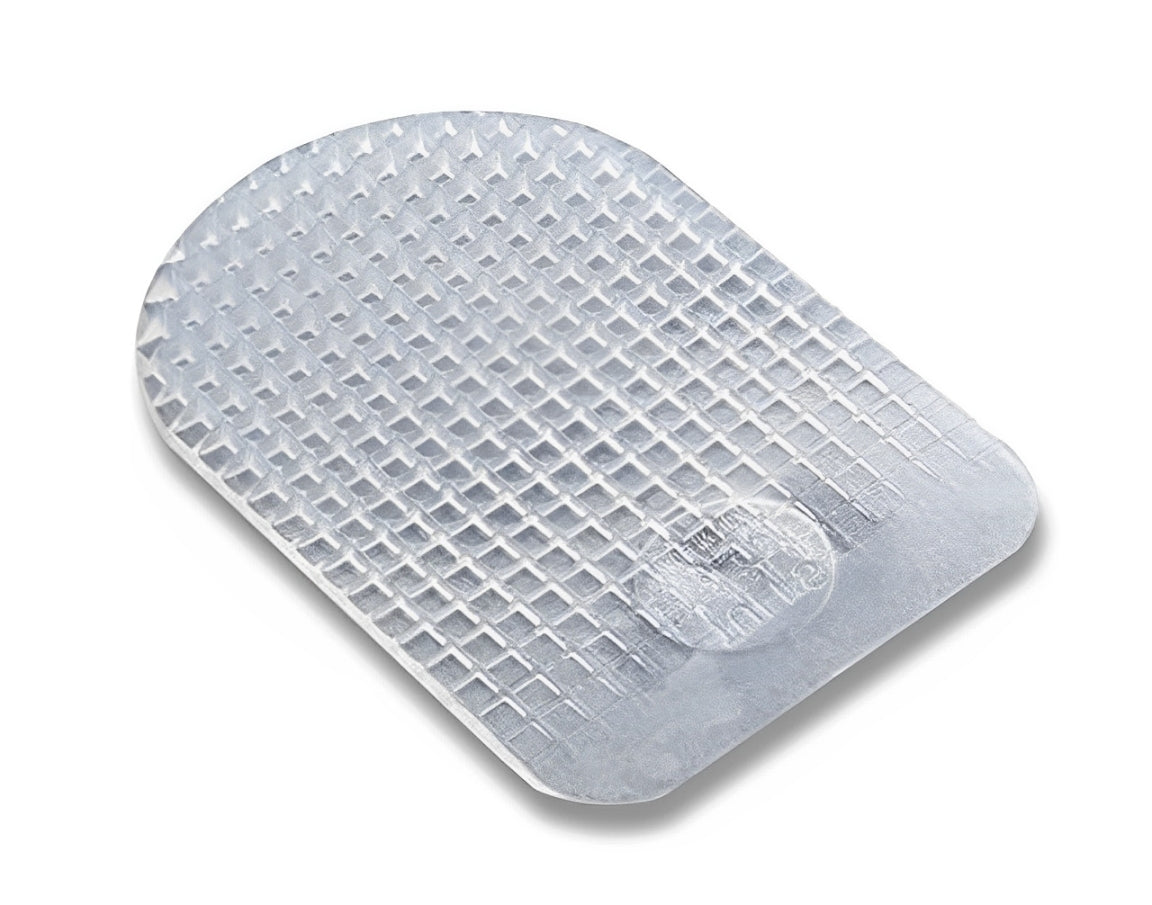 TuliGel Heel Fatigue Mats - Low Profile Shock Absorbing Heel Protection for Shoes