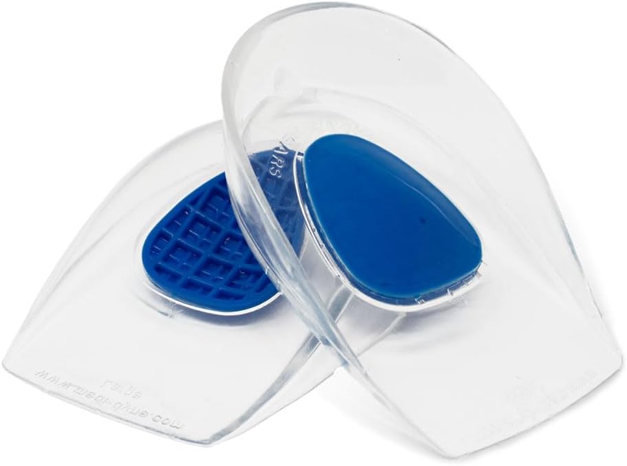 TuliGEL Polar Bears - Dual Density Gel Heel Cups - Developed Specifically for Heel Spurs (Large, Mens)