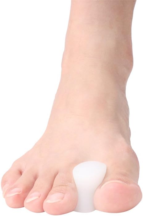 Gel Smart Toe Separators - Pack of 6 - Relieve Bunion Pain and Align Toes