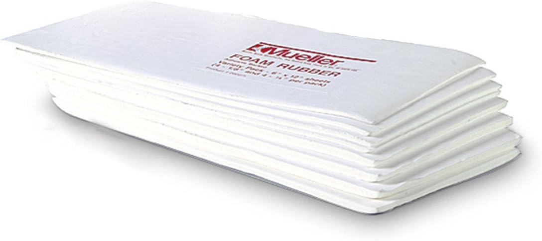 Mueller Adhesive 3mm Backed Foam Rubber Roll 15.2cm x 2.2m | Protective Padding for Footwear, Braces & Mobility Aids