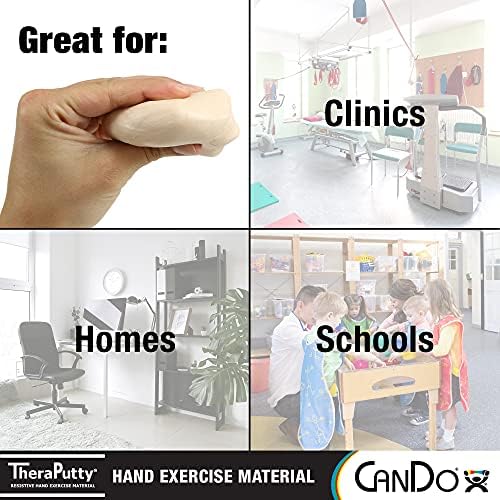 (90ml-green-medium) - Antimicrobial Theraputty Exercise Material Size: 90ml, Resistance/Colour: Medium/Green