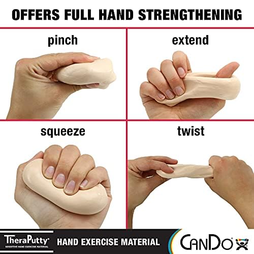 (90ml-green-medium) - Antimicrobial Theraputty Exercise Material Size: 90ml, Resistance/Colour: Medium/Green