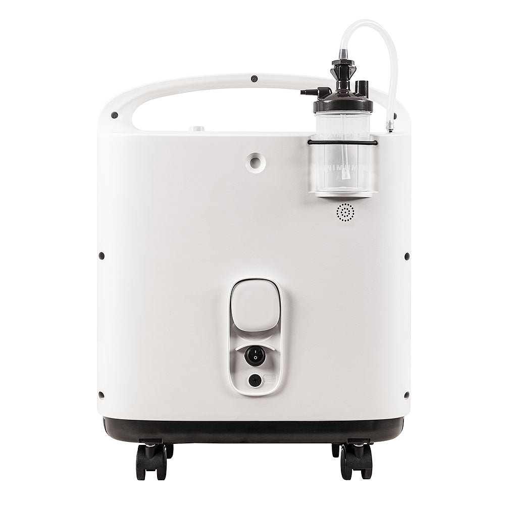 5L Oxygen Concentrator, compact low-noise continuous flow for home use