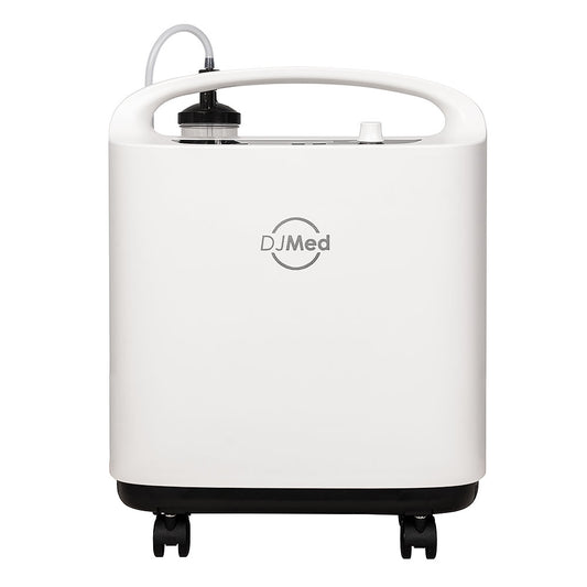 5L Oxygen Concentrator, compact low-noise continuous flow for home use