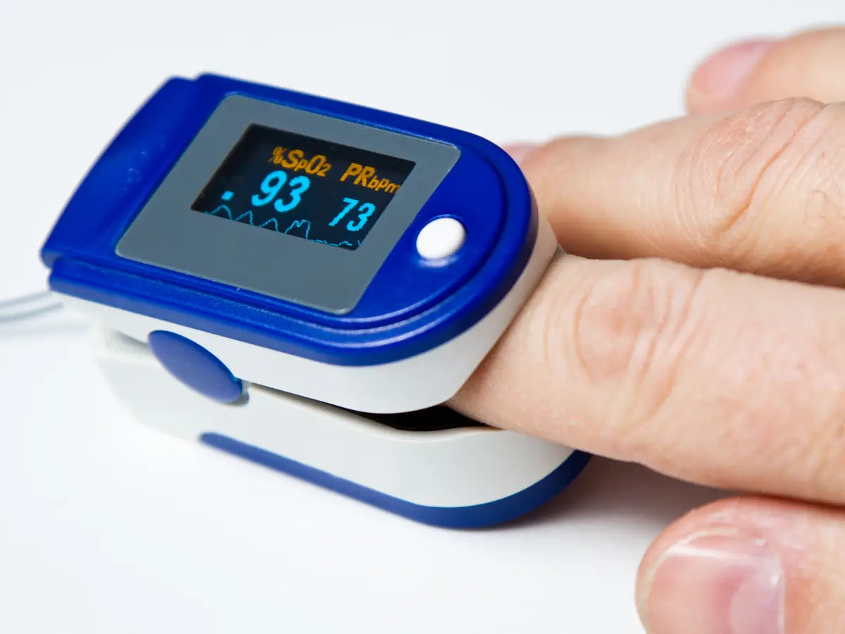 Liberty CMS-50D Deluxe OLED Finger Pulse Oximeter — SpO2 & Pulse Monit