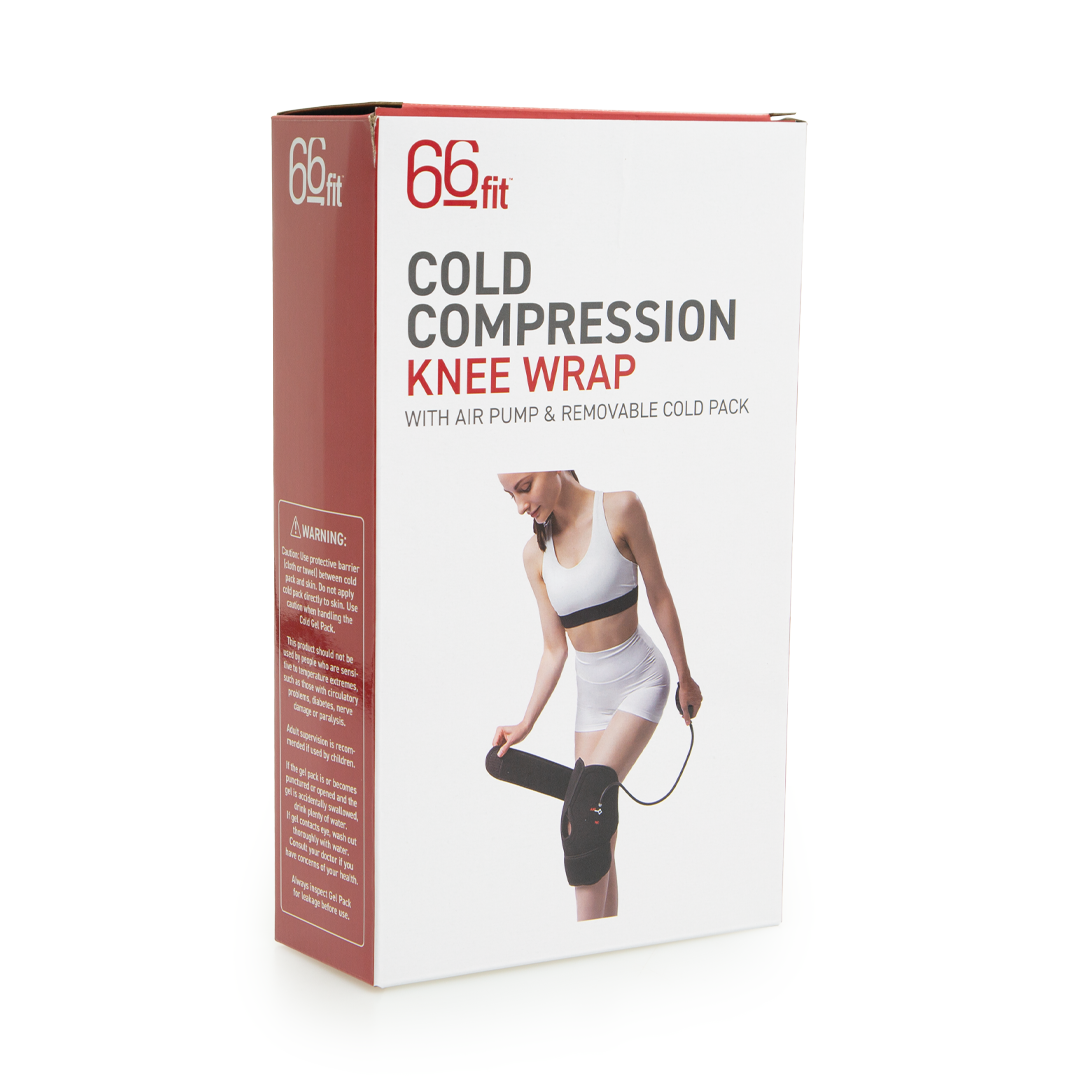 Cold Compression Knee Wrap for Pain Relief and Recovery