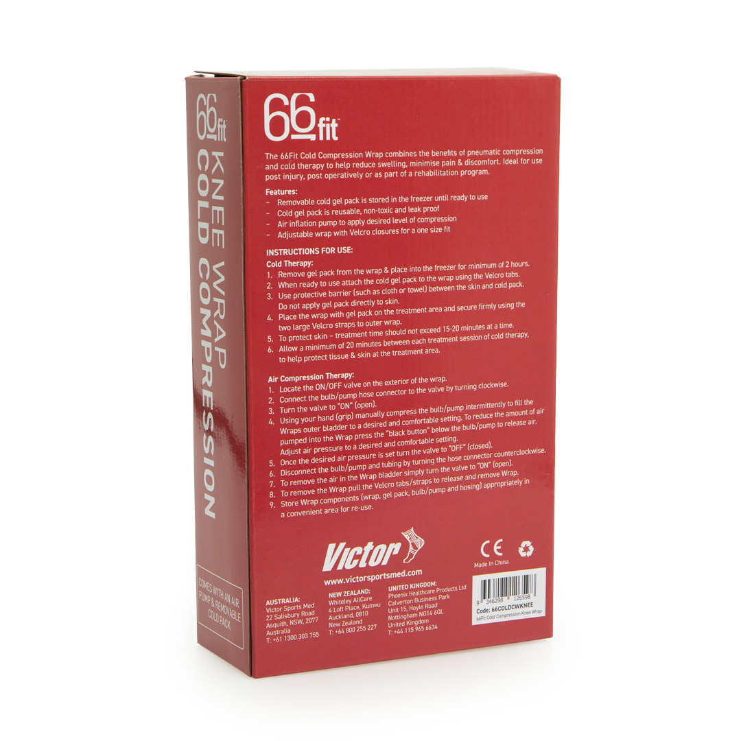 Cold Compression Knee Wrap for Pain Relief and Recovery