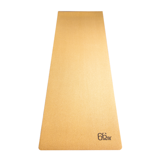 Cork Yoga Mat with Natural Rubber Backing for Comfort